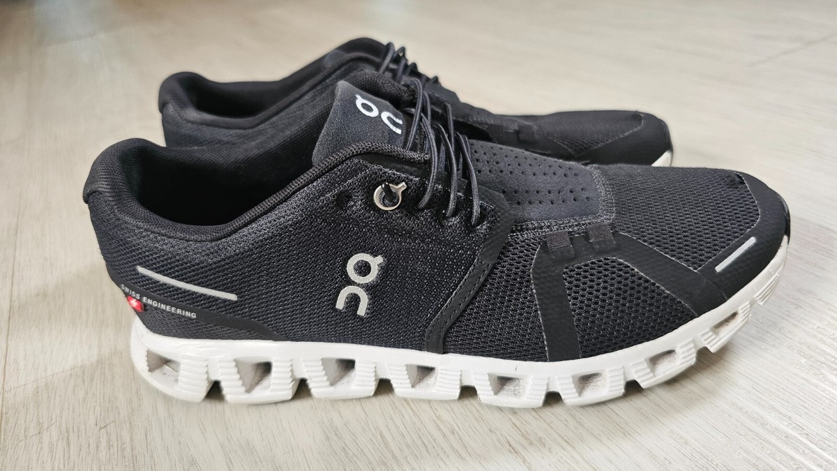 Swiss Engineering On Cloud 5 Sneaker Womens Shoes US Size 9 Black