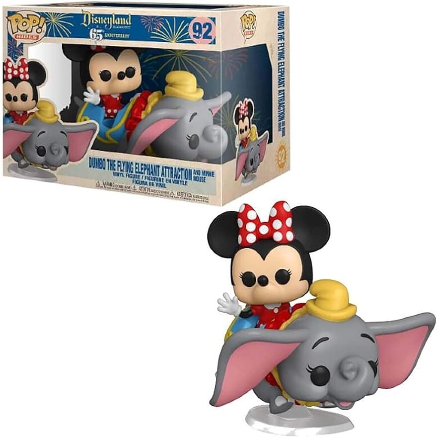 Funko Pop! RIDE: Disney 65 - Flying Dumbo Ride con Minnie Mouse