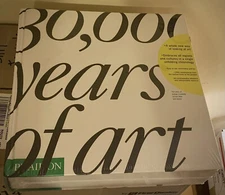 "30,000 YEARS OF ART" RARE 1ST ED EXTRA LARGE HARDCOVER ART HISTORY SURVEY BOOK