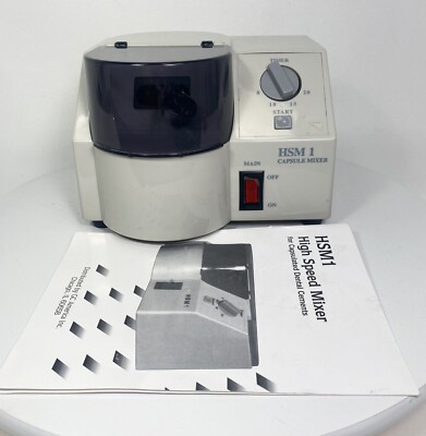 HSM 1 Dental Amalgam Material Capsule Amalgamator High Speed Mixer Unit NICE 