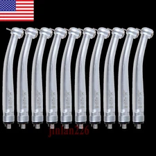 10 *  Dental High Speed Handpiece Push Button Turbine 4-Holes