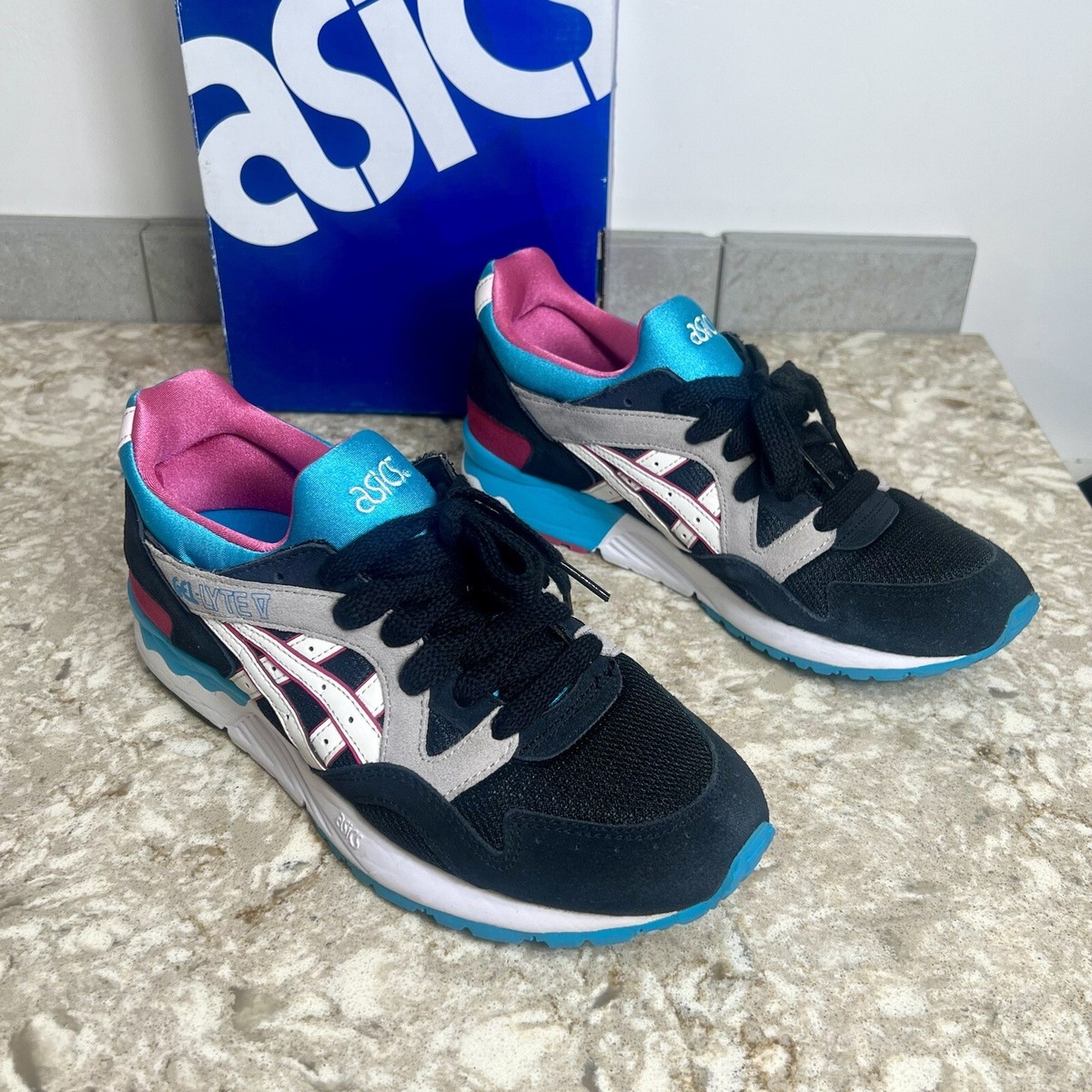 Asics GEL-LYTE V H508L TEAL PINK BLACK Men’s Size w/ Box