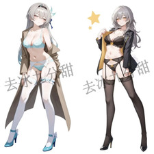 Anime Honkai: Star Rail Firefly Acrylic Cosplay Figure Decoration Gift