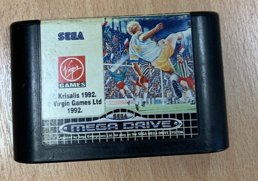 Jeu cartouche Megadrive european club soccer