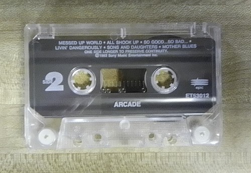 Arcade: S/T 1993 Sony Music Cassette VG+ Hair Metal Ratt Cinderella - Picture 7 of 8