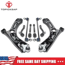 8Pcs Front Lower Control Arms Ball Joints Kit For 2015 Sonata 2016-2019 Optima