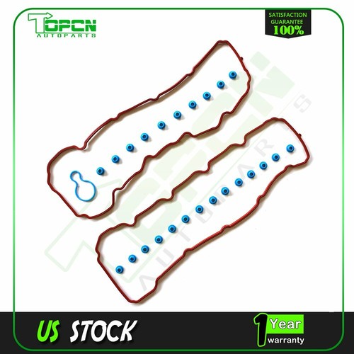 Fits 0407 Jeep Grand Cherokee 4.7L V8 Engine Valve Cover Gaskets 16V