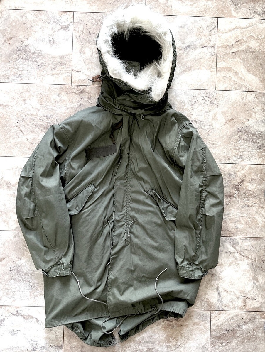 ジャケット・アウター M65 PARKA EXTREME COLD WEATHER USGI Vintage M65 Extreme Cold Weather OG Fishtail Parka Jacket