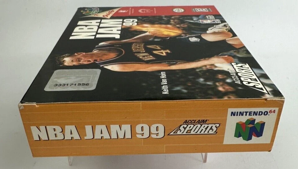 Nintendo 64 NBA Jam 99, New And Unsealed - Image 4 of 4