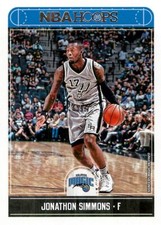 2017-18 Hoops #198 Jonathon Simmons MAGIC