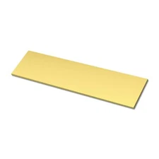 Brass Flat Bar，1/4"Thickness x 4"Width x 8"Length Brass Bar Stock，Brass Rods ...