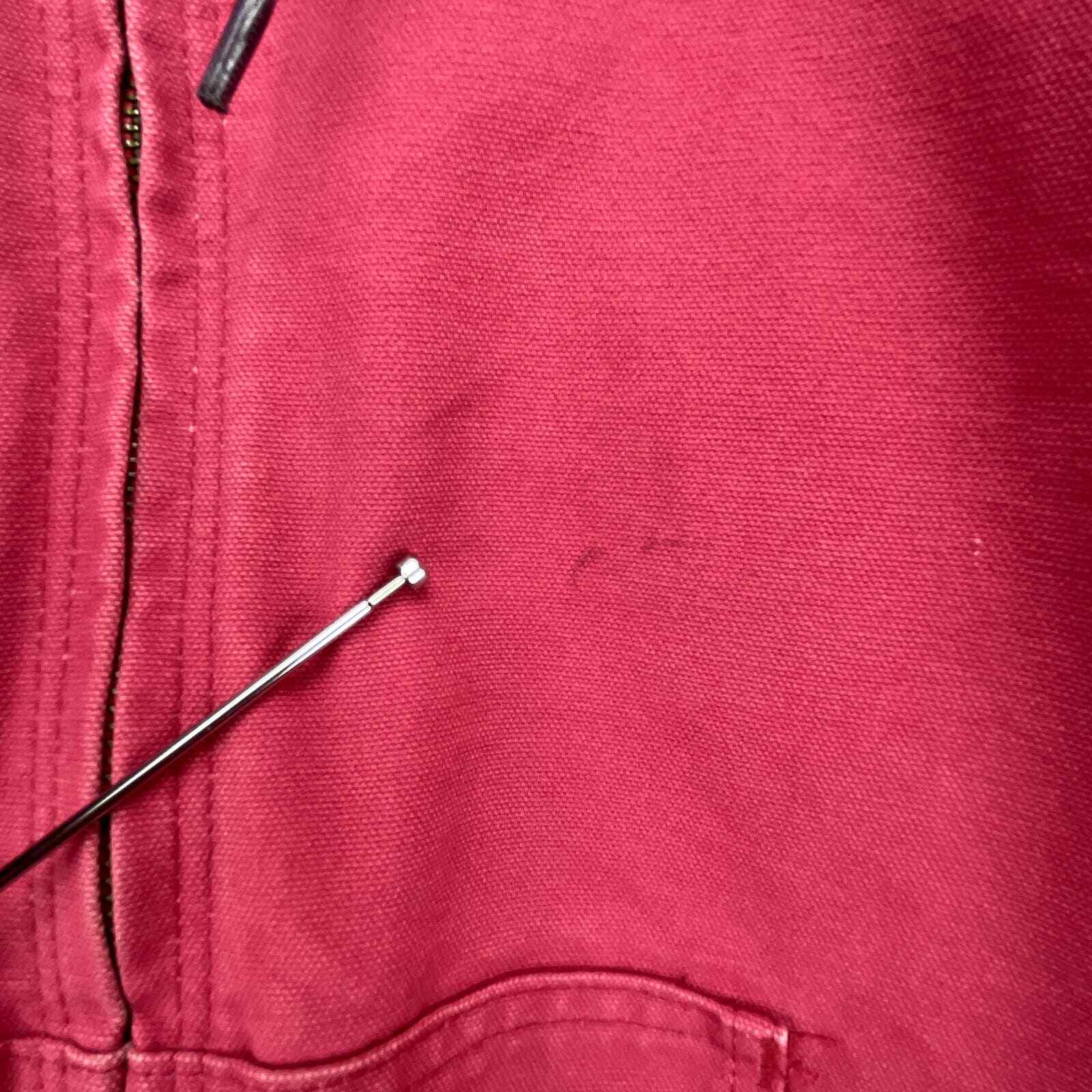 Carhartt Sandstone Active Jacket Quilt Lined Womens Medium WJ130 624