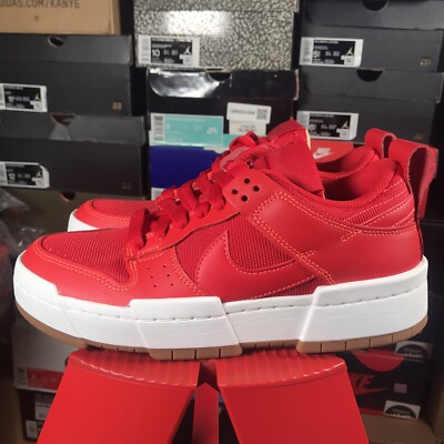 Nike Dunk Low Disrupt Red Gum W (CK6654-600) Size: 7.5W