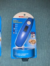 New CVS Health Temple Digital Thermometer 6 Second Reading 852652
