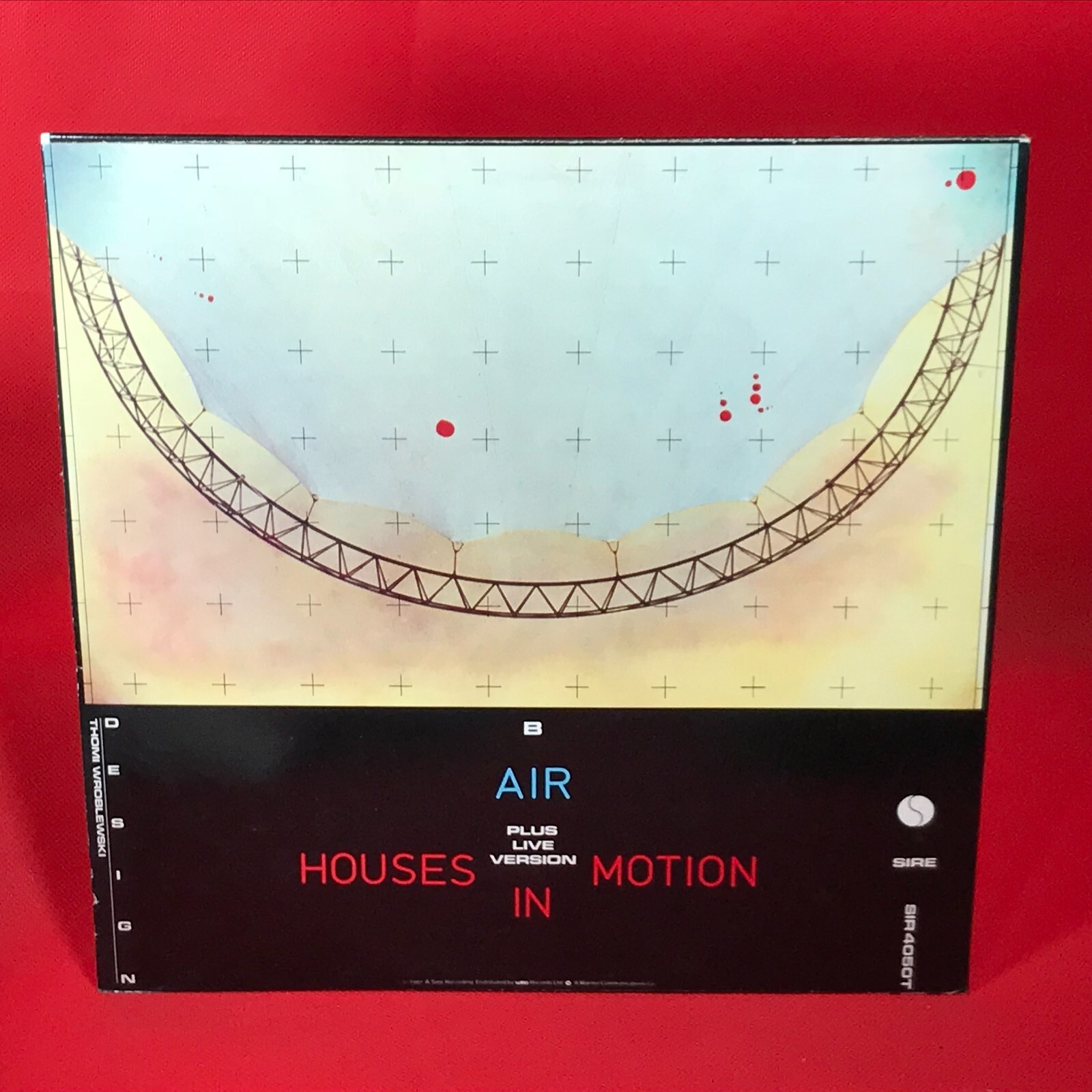 Talking Heads Houses In Motion 1981 UK 3Spur 12" Vinyl Single Original