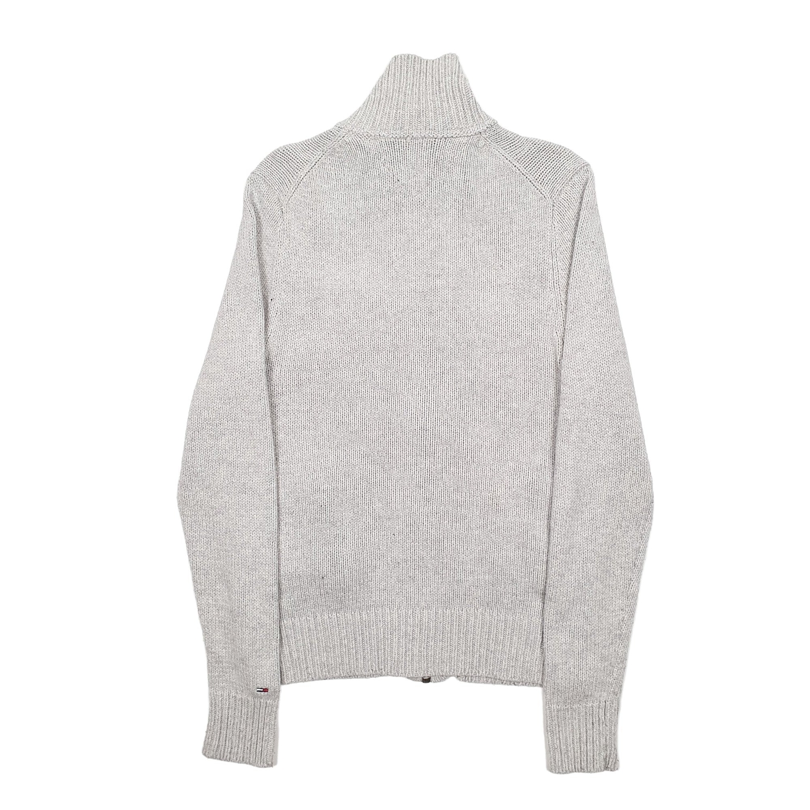 TOMMY HILFIGER Full Zip Cotton Jumper Sweatshirt Mens S image 4