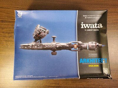 Iwata Spaceship Arkhitect Spaceship Advanced Research Colonizer 1/3000 Model
