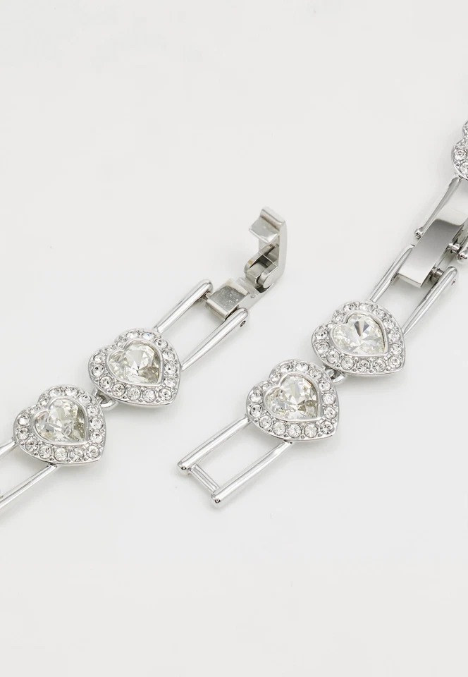 NUEVO EN CAJA 5720857 Ariana Grande x SWAROVSKI Pave Heart Collar Tenis atemporal Foto 3 de 4