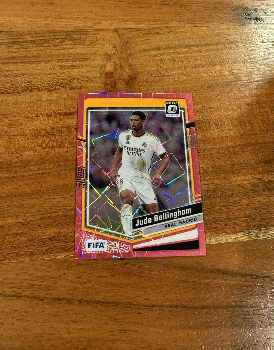 Jude Bellingham 2023-24 Panini Donruss Optic Pink Velocity