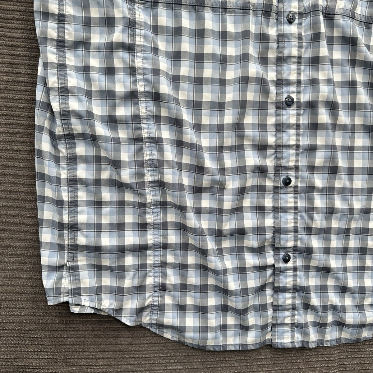 Chemise REI Homme Taille S – Plaid Coton Bio – Respirante Pour Randonnée Et Travail