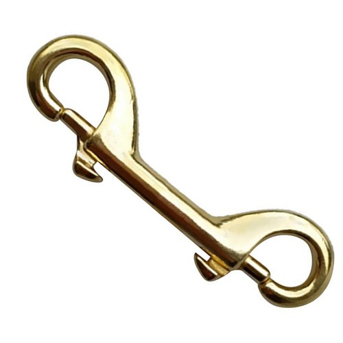 Moschettoni Doppi A Scatto In Zinco - 4 Pezzi, Nichelati, Per Arrampicata, Immersioni E Attività Outdoor - Foto 9