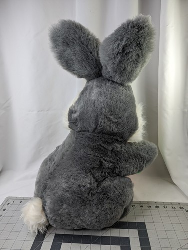 Graues Kaninchen Plüschhase 24 Zoll Nylon Karotte Tb Trading Co Stofftier Spielzeug - Bild 8 von 12