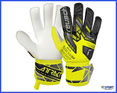 Guanti da Portiere Reusch Attrakt Solid Calcio Goalkeeper Uomo