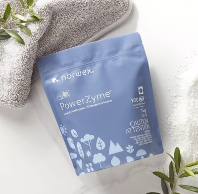 NEW Norwex PowerZyme Laundry Soap 1 KG/2.2 Lb UPP 100 HE Loads