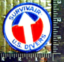 Vintage Patch Survivair U.S. Divers FREE SHIPPING