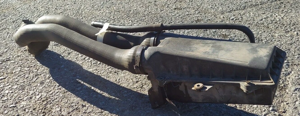 Ford F150 F250 1987-1996 1989 caja de aire filtro de entrada doble carcasa conjunto 5,8 351 Foto 2 de 4