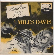 Miles Davis - Classics In Jazz Part 2 45 EP w/ PS