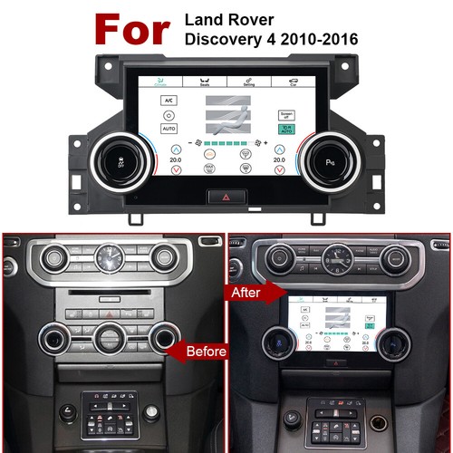 LCD Air Conditioner 7'' Touch Screen Fitting For Land Rover Discovery 4 2010-16 - Picture 2 of 12