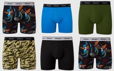 Hanes Originals Premium Men  s Stretch Boxer Briefs Modern Fit, 1-Pack Size S