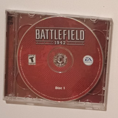 Battlefield 1942 EA PC game 2002 with Road to Rome expansion pack