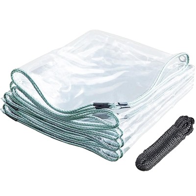 Klarsichtplane Wasserdicht Robust Transparent Plane Plane Camping Outdoor PVC