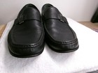 BALLY SWISS MADE MENS SLIP ON LOAFERS SUVER-U/00 BLACK LEATHER US 9D EU 8 E — photo 5
