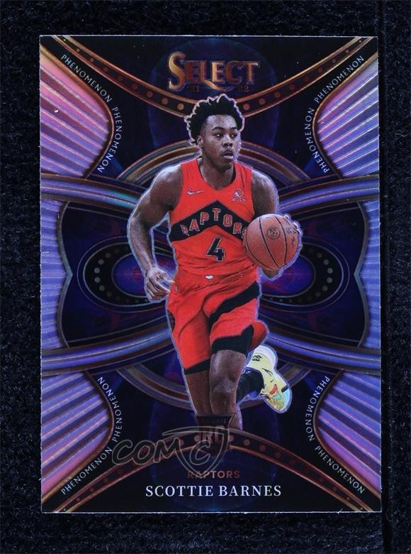 2021-22 Panini Select Phenomenon Silver Prizm Scottie Barnes #15 uk2