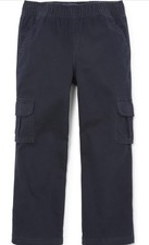 NEW- The Children's Place Navy Blue Pull On Cargo Pants Size 10