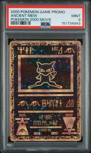 New Listing2000 POKEMON GAME MOVIE POKEMON 2000 MOVIE ANCIENT MEW PSA 9