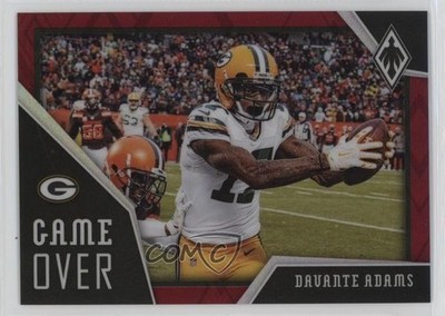 2020 Panini Phoenix Game Over Red /299 Davante Adams #8 0zg6