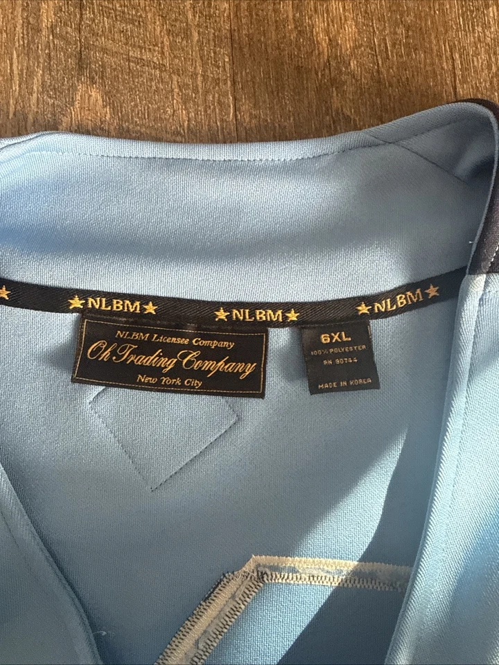 Camiseta de béisbol Homestead Grays para hombre 2XL gris Liga negra NLBM bordada Foto 3 de 4