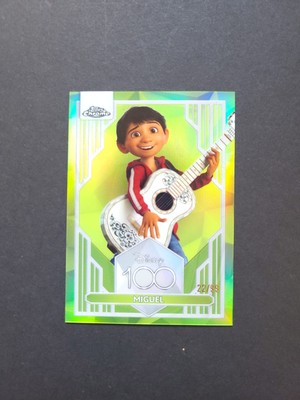 2023 Disney Topps Chrome Miguel #91 Coco Green /99