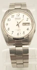 Vintage Seiko 7009-8219 Automatic 17J White Dial Day-Date Watch