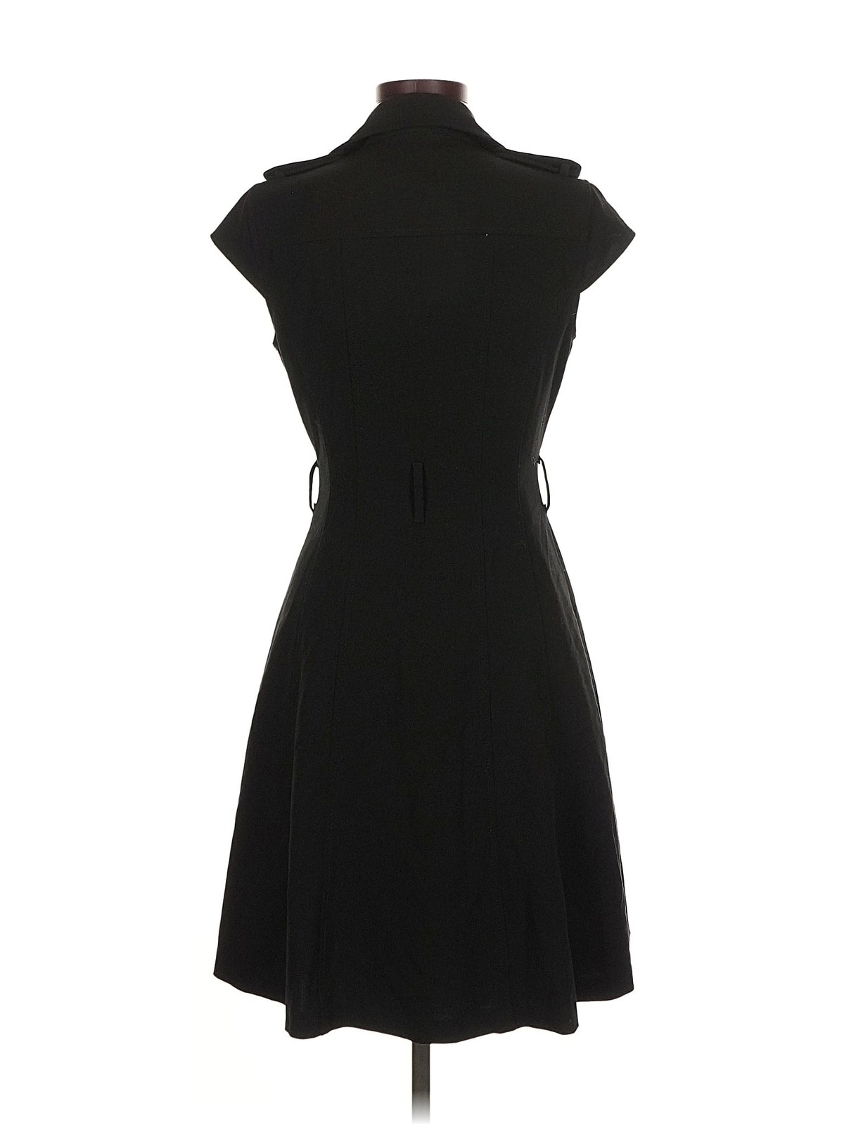 Calvin Klein Women Black Casual Dress 6 thumbnail 2