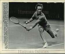 1973 Press Photo Australian Tennis Player Rod Laver In Dallas, Texas Tournament