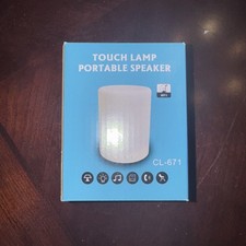 Smart Touch Night Light Bluetooth Speaker Wireless Control Table Lamp