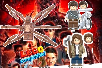 3x NEW STRANGER THINGS VECNA HENRY JOYCE WILL BYERS CUSTOM MINIFIGURE FIGURE TOY