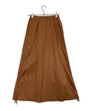 RIM.ARK          Check side shirring SK check side shirring skirt br