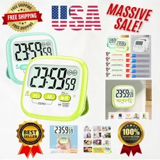 2-Pack Classroom Timers: Magnetic Digital Countdown Timer for Kids & Teachers