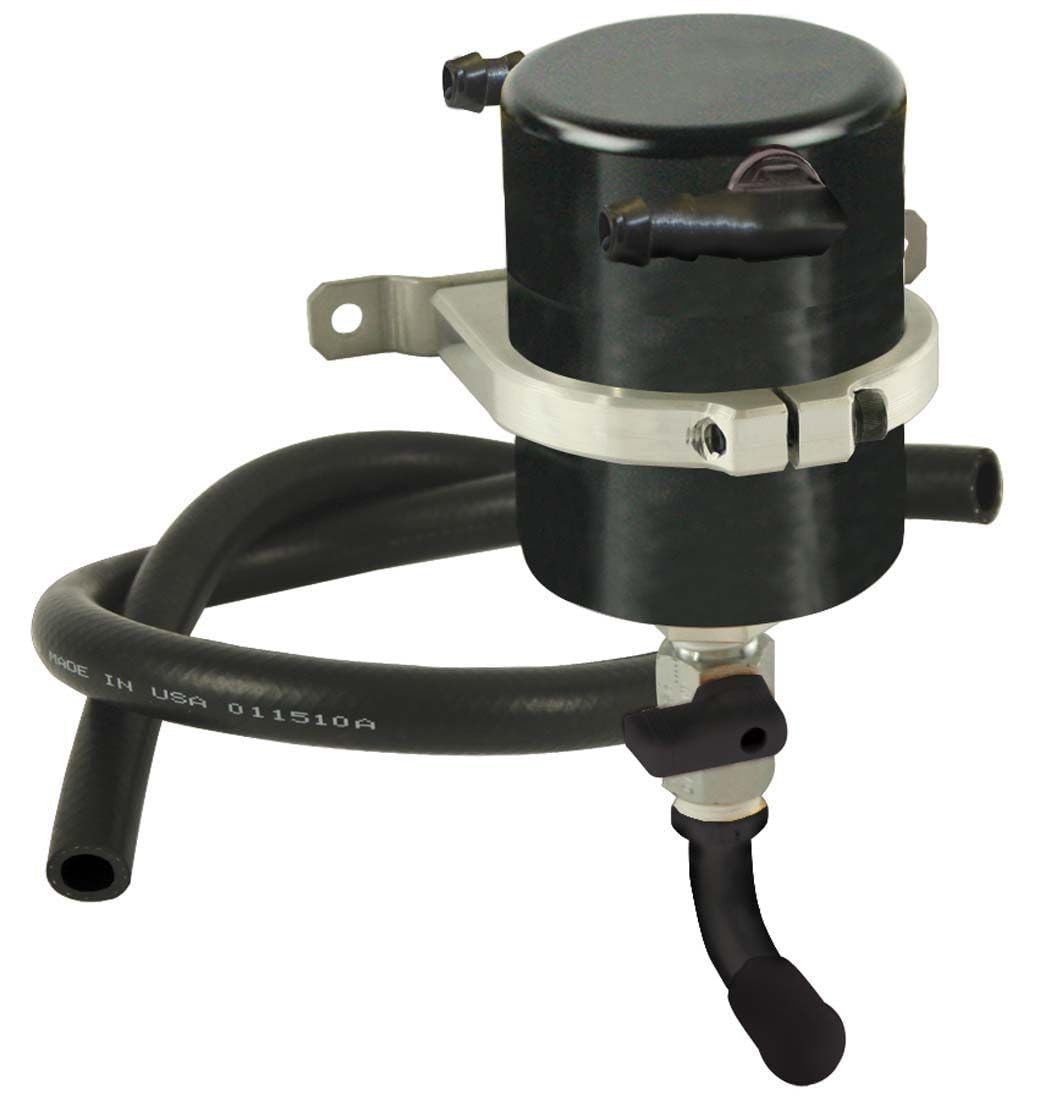 Moroso 85531 Universal Air/Oil Separator Catch Can Kit, Larg